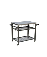 Mondawe 3-Shelf Outdoor Grill Table