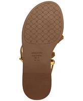 Arezzo Women's Daisy Buckle Flat Sandals