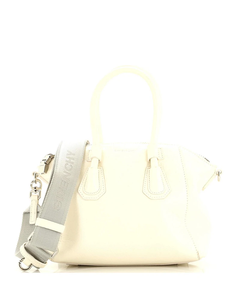 Pre-Owned Givenchy Mini Antigona Sport Bag Leather