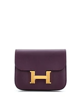 Pre-Owned HERMES Constance Slim Wallet Evercolor