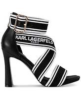 Karl Lagerfeld Paris Women's Careliz Strappy Sandals