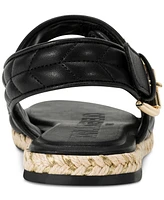 Karl Lagerfeld Paris Women's Charlay Almond Toe Flat Sandals