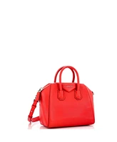 Pre-Owned Givenchy Mini Antigona Bag Leather