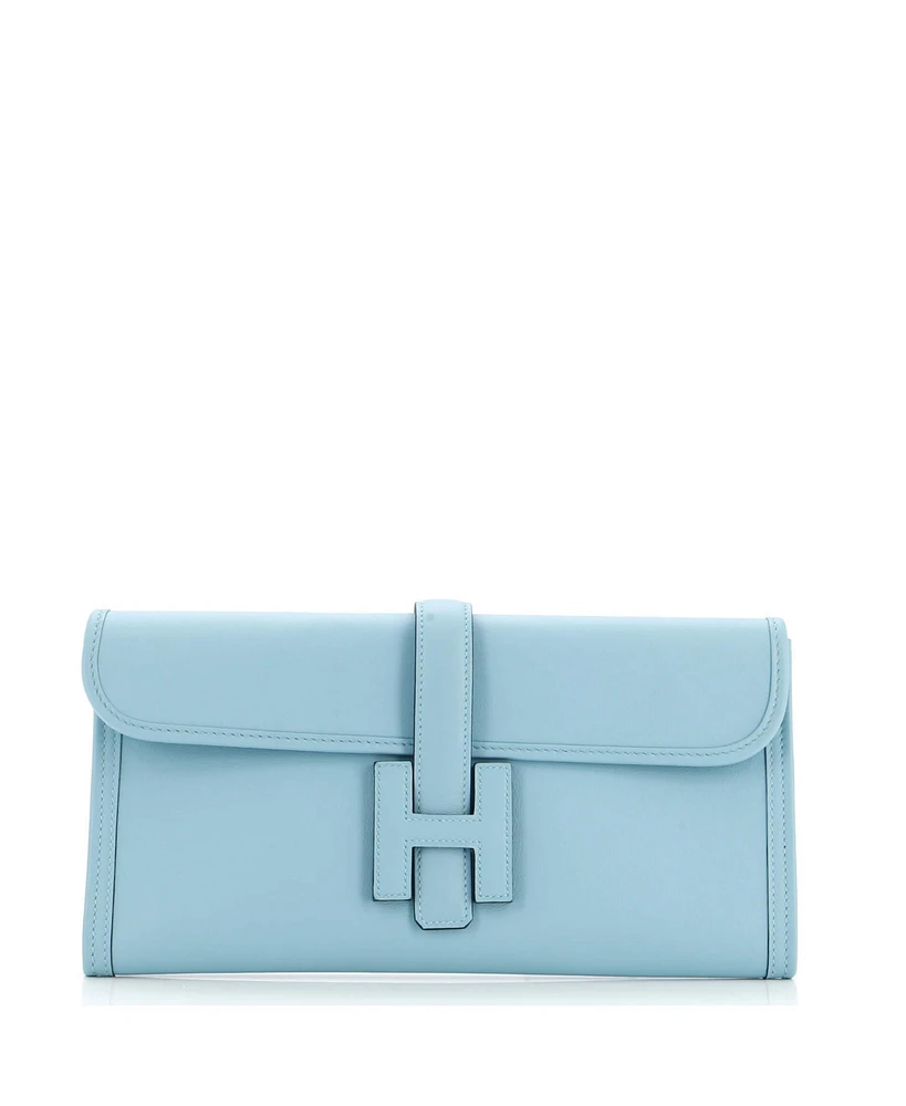 Pre-Owned HERMES 29 Jige Elan Clutch Swift