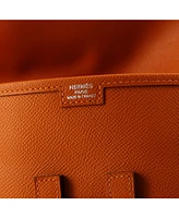 Pre-Owned HERMES 29 Jige Elan Clutch Epsom