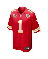 Nike Men's Xavier Worthy Red Kansas City Chiefs Super Bowl Lix Game Jersey