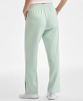 Id Ideology Women's Straight-Leg Pull-On Pants, Created for Macy's