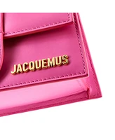 Pre-Owned Jacquemus Le Bambino Top Handle Flap Bag Leather