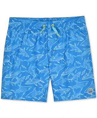 Laguna Big Boys Flash Shark Volley Swim Shorts