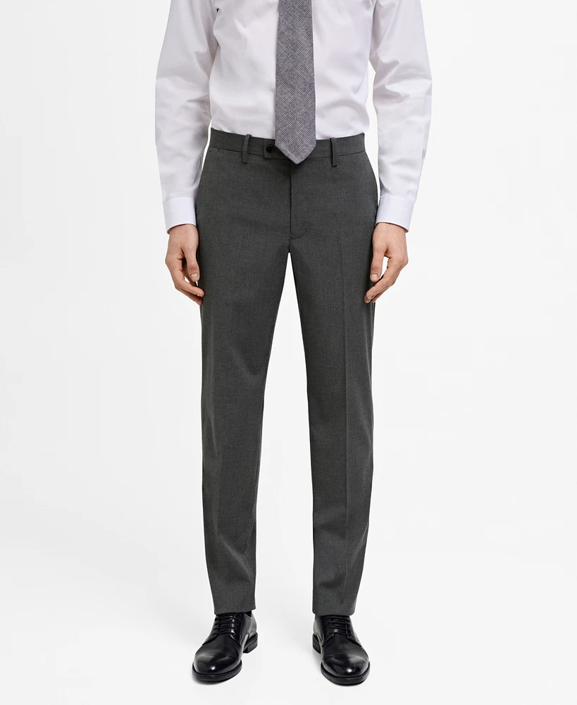 Mango Men's Slim-Fit Suit Pants