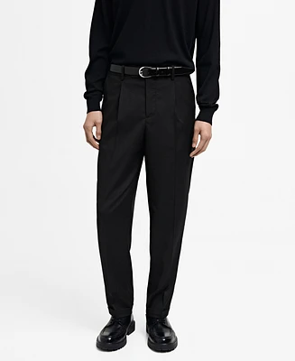 Mango Men's Slim-Fit Suit Pants