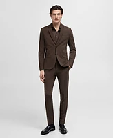 Mango Men's Eu Super Slim-Fit Suit Blazer