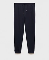 Mango Men's Slim-Fit Cotton Drawstring Joggers