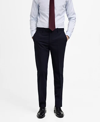 Mango Men's Wool Slim-Fit Suit Pants