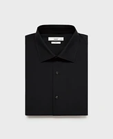 Mango Men's Eu Slim-Fit Cotton Poplin Dress Shirt