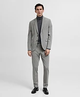 Mango Men's Eu Super Slim-Fit Stretch Suit Blazer