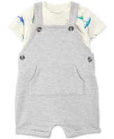 Carter's Baby Boys Shark-Print T-Shirt & Shortall, 2 Piece Set