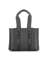 Pre-Owned Chloe Medium Woody Tote Recycled Nylon