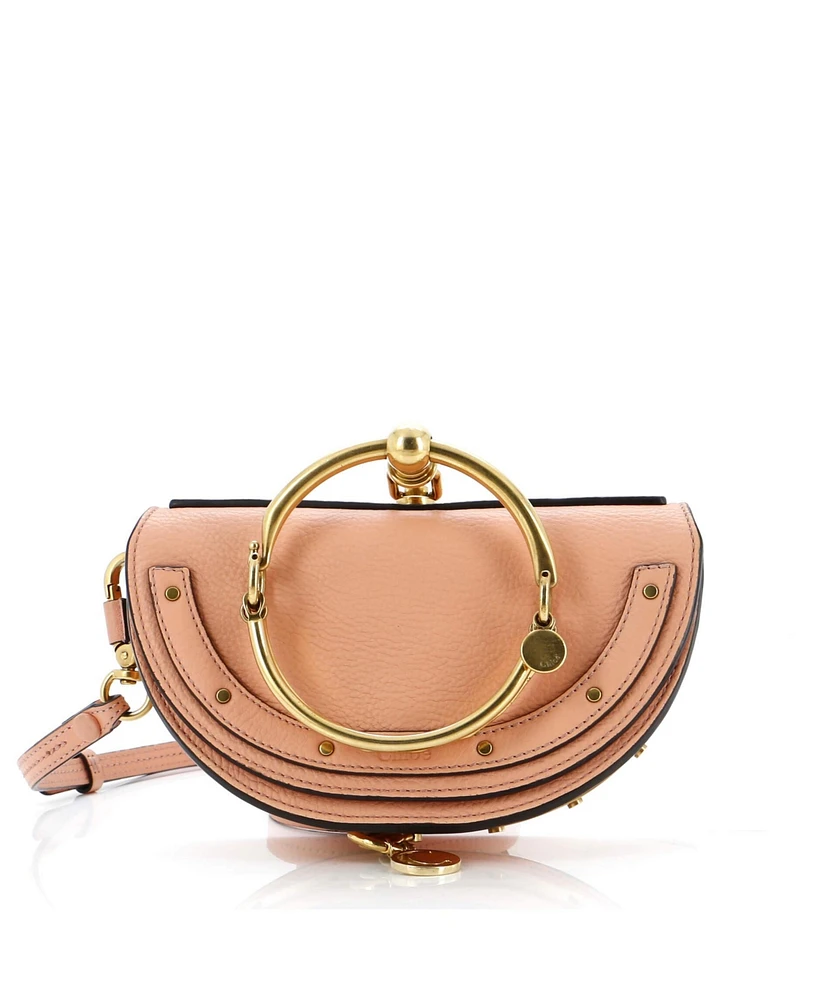 Pre-Owned Chloe Mini Nile Crossbody Bag Leather