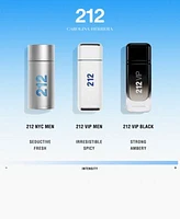 Carolina Herrera Mens 212 Vip Men Eau De Toilette Collection