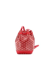 Pre-Owned Goyard Pm Petit Flot Bucket Bag Coated Canvas