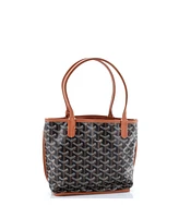 Pre-Owned Goyard Mini Anjou Reversible Tote Coated Canvas