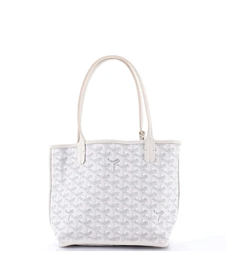 Pre-Owned Goyard Mini Anjou Reversible Tote Coated Canvas