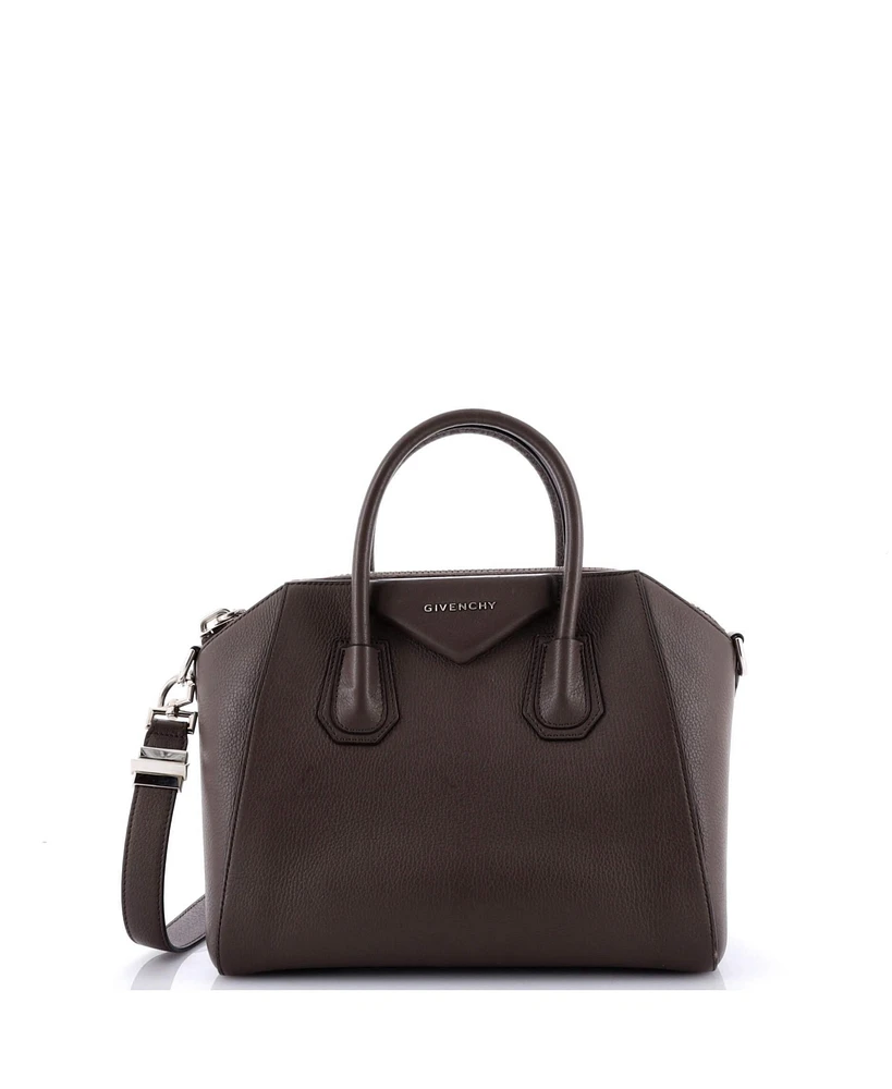 Pre-Owned Givenchy Small Antigona Bag Leather