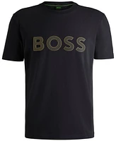 Boss by Hugo Men's Large Logo Regular-Fit T-Shirt