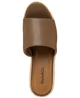 Style & Co Women's Hayess Wedge Sandals, Exclusively at Macy's