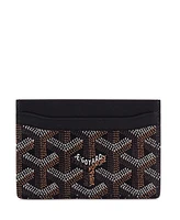 Pre-Owned Goyard Saint Sulpice Card Holder Coated Canvas