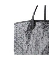 Pre-Owned Goyard Pm Saint Louis Tote Claire Voie Coated Canvas