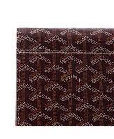 Pre-Owned Goyard Mm Monte Carlo Clutch Coated Canvas