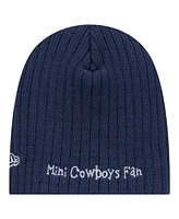 New Era Baby Boys and Girls Navy Dallas Cowboys Mini Beanie