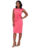 Jessica Howard Petite Rosette Sheath Dress