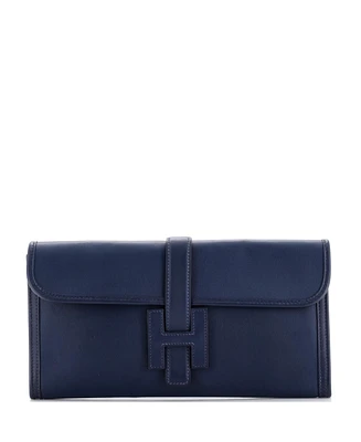 Pre-Owned HERMES 29 Jige Elan Clutch Swift