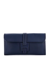 Pre-Owned HERMES 29 Jige Elan Clutch Swift