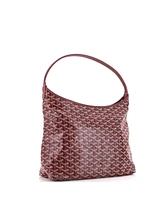 Pre-Owned Goyard Boheme Hobo Printed Coated Canvas