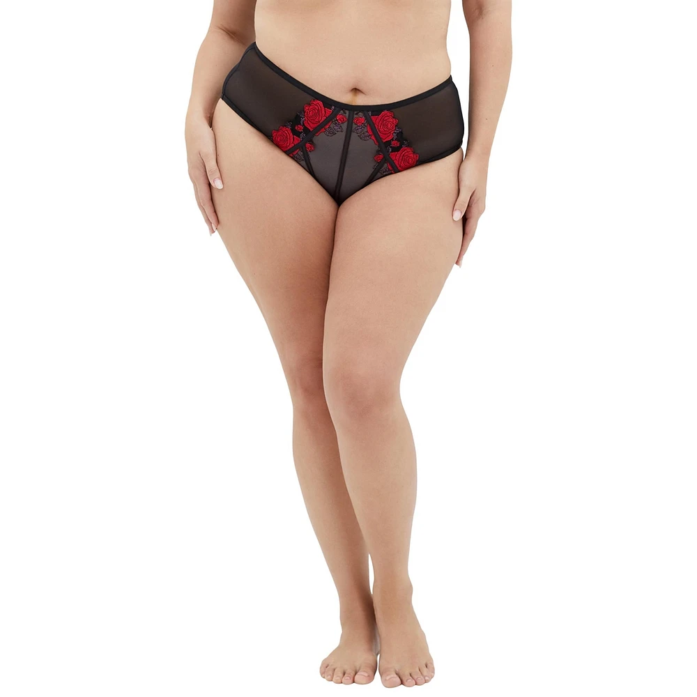 Plus Size Serena Ouvert Shorty