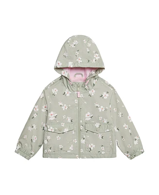 Carter s Toddler Girl Light Weight Floral Printed Windbreaker