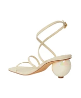 Katy Perry Women's Maritime Strappy Square Toe Shell Sandals