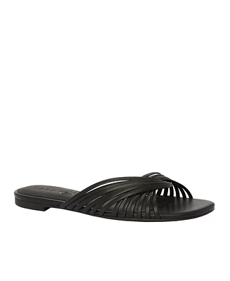Katy Perry Women's Halie Intertwined Slide Slip-On Flat Sandals