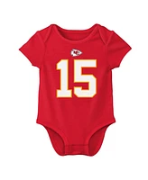 Nike Baby Boys and Girls Patrick Mahomes Red Kansas City Chiefs Player Name & Number Bodysuit