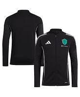 Adidas Men's Black Seattle Sounders Fc 2025 Full-Zip Training Jacket