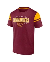 Fanatics Men's Burgundy Washington Commanders Old School Play Slub T-Shirt