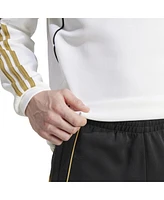 Adidas Men's White Lafc 2025 Travel Pullover Hoodie