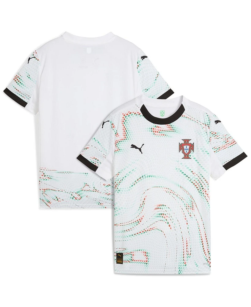 Puma Youth White Portugal National Team 2025 Away Replica Jersey