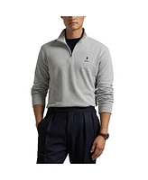 Polo Ralph Lauren Men's Heather Gray New York Yankees Estate Quarter-Zip Sweatshirt