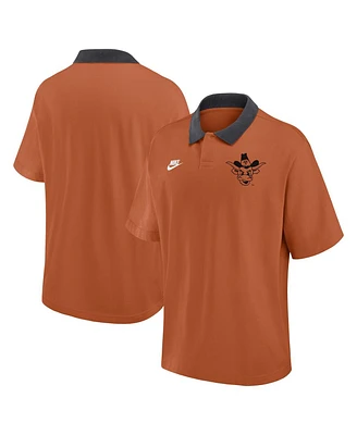 Nike Men's Texas Orange Texas Longhorns Legacy Jersey Club Polo