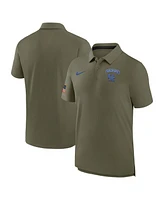 Nike Men's Olive Kentucky Wildcats 2024 Military Appreciation Tour Performance Polo